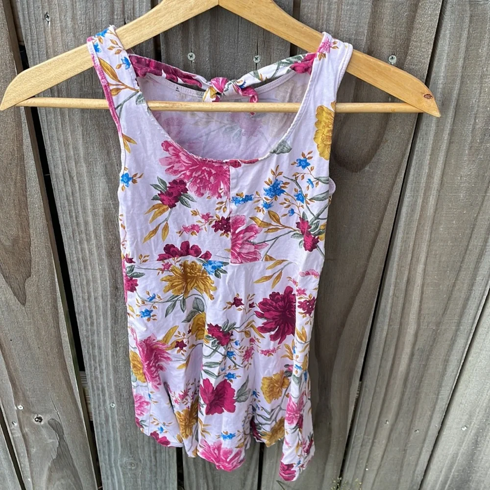 Old Navy Floral Sundress Sz L (10-12)